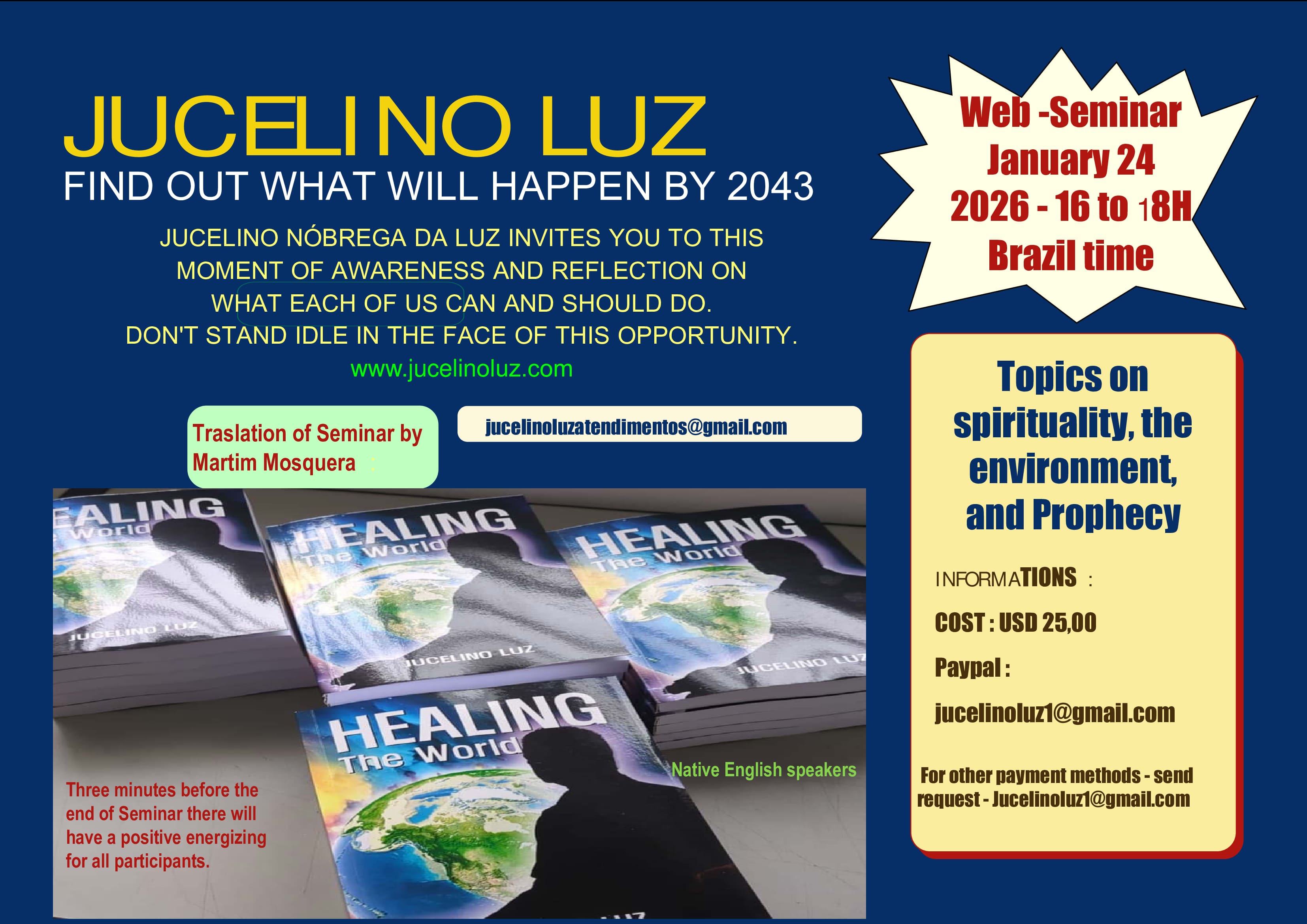 Webkonferenz von Jucelino Luz