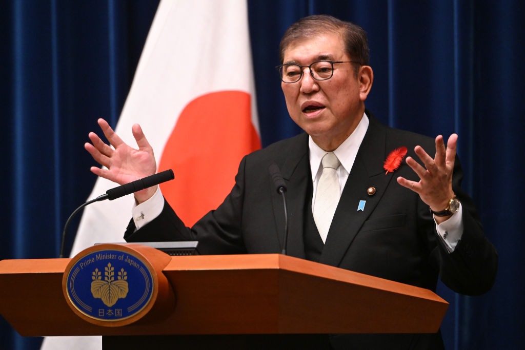 Der ehrenwerte Shigeru Ishiba, Premierminister von Japan